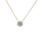 Lab Grown Diamond Solitaire Pendant